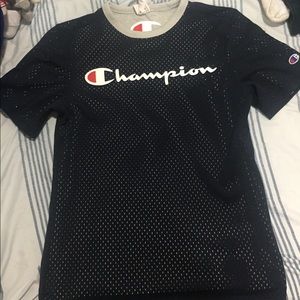 Dark Blue Short Sleeve Reversable T-Shirt Size M